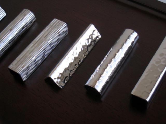 和食器 ステンレス箸置デルタ スクエア ロール 槌目 千筋 キッチン 6セット 送料無料-6