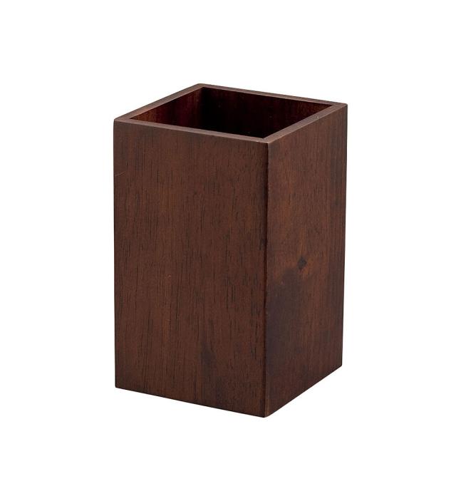 和食器 木製カトラリースタンドブラウン ナチュラルキッチンインテリア什器 店舗備品 送料無料-1