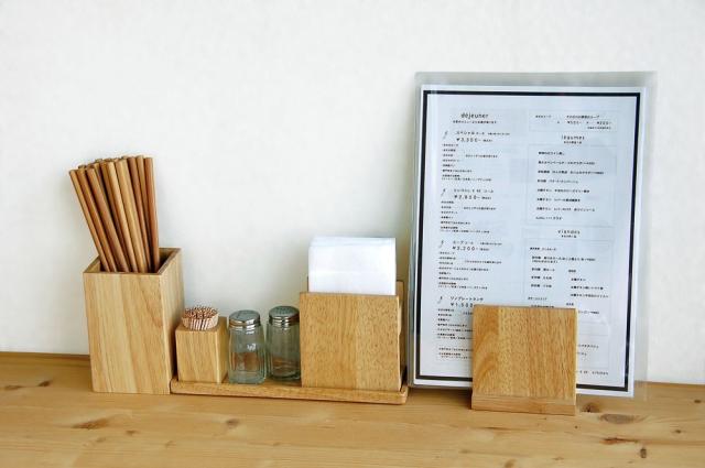 和食器 木製カトラリースタンドブラウン ナチュラルキッチンインテリア什器 店舗備品 送料無料-5