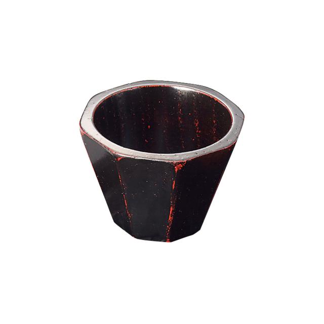 木製八角珍味入 ぐいのみ 同色 曙 根来キッチン和食器 2セット 送料無料-4