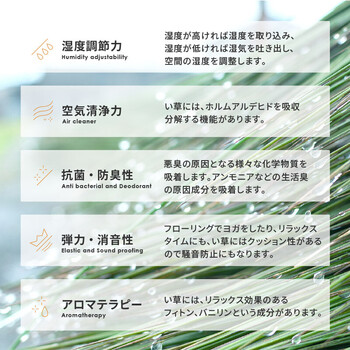 小枕 い草 高さ調整できる 抗カビ デニムパッチ ブルー 約30×17×11cm 送料無料-4