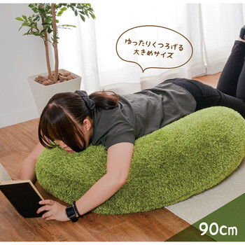 ふっくら贅沢な芝生クッション シーヴァ 直径約60cm 送料無料-5