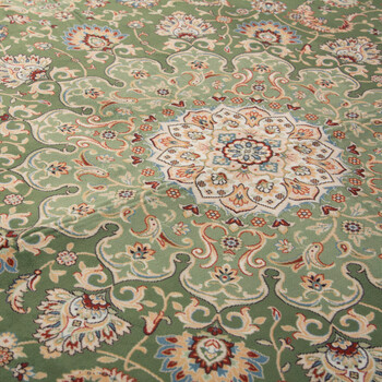 ラグ 転写プリントラグ 約140×200cm 洗える 撥水 滑りにくい加工付き パレス 送料無料-7