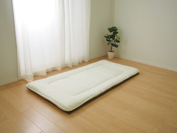 い草 4つ折り 畳マットレス 約160×200cm 鞍馬 くらま 送料無料-9