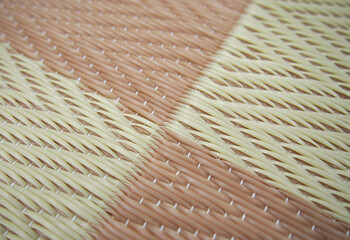 ラグ い草風 PPラグ 江戸間8畳 抗菌 防臭 水洗いOK 倉間 ベージュ 送料無料-4