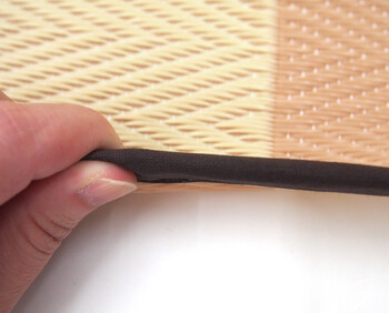 ラグ い草風 PPラグ 江戸間8畳 抗菌 防臭 水洗いOK 倉間 ベージュ 送料無料-7