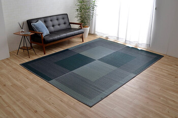 ラグ 夏用 い草 シンプル モーニング2 約191×250cm 送料無料-18