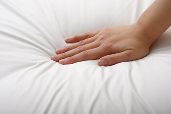 敷き布団カバー アイボリー約105×215cm シングル 寝具 機能性 羽毛タッチ クリーンガード 敷布団カバー 送料無料-4