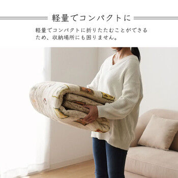 ラグ 約200×200cm ベージュ 洗える 軽い コンパクト ギャベ柄 ホットカーペット対応 柔らかい DXラーズ 送料無料-2