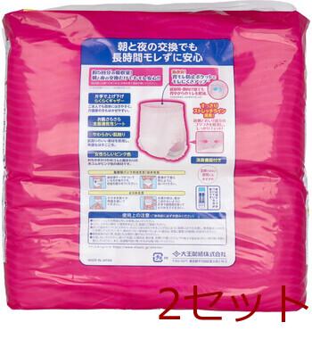 アテント 昼1枚安心パンツ 長時間快適プラス Mサイズ 女性用 24枚入 2セット 送料無料-1