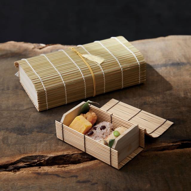 すだれ弁当 大 パッケージ 5セット 送料無料-5