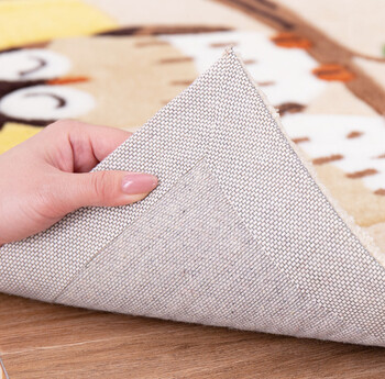 玄関マット 屋内 洗える 滑りにくい加工付き グーフォ 約50X80cm 送料無料-9