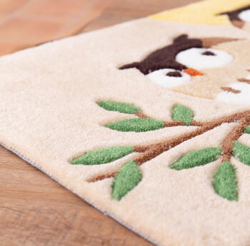 玄関マット 屋内 洗える 滑りにくい加工付き グーフォ 約50X80cm 送料無料-7