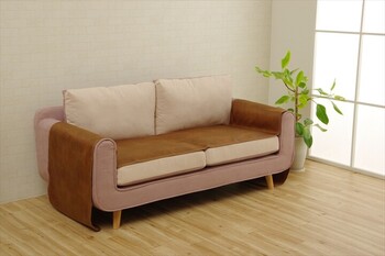 ソファーカバー 約50×370cm 引っかき傷防止 抗菌 シワになりにくい ずれにくい スクラッチ 座面 送料無料-8