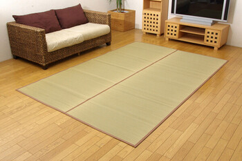 無染土 い草上敷 江戸間8畳(約352×352cm) 裏 不織布張り DX素肌美人 送料無料-6