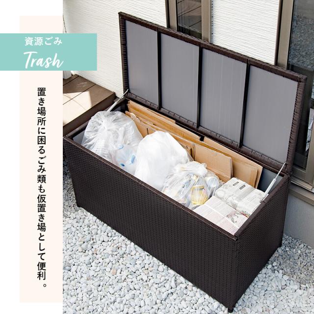 収納庫　幅122×奥行56×高さ60cm　RUD-2430 送料無料-2