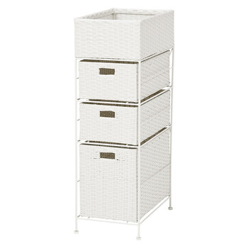 ランドリー 幅25.5×奥行40.5×高さ80cm 3色 RAN-2420 送料無料-2