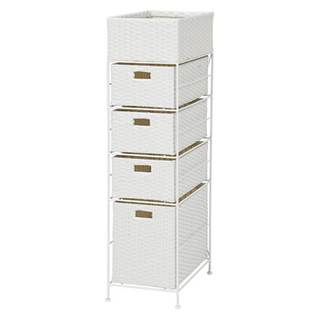 ランドリー 幅25.5×奥行40.5×高さ95.5cm 3色 RAN-2421 送料無料-1