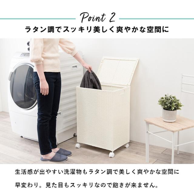 キャスター付収納ボックスRUD-2422 送料無料-3