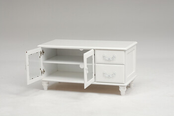 TV台 ホワイト 幅88cm MTV 5773WH 送料無料-1