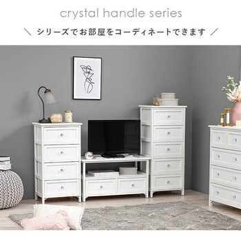 テレビ台 TV台 幅72 MTV-5506WH　ホワイト 送料無料-2