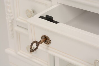 HAMPTON ドレッサーセット RD 1585 ホワイト 送料無料-4