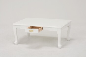 折れ脚テーブル MT 6040WH ホワイト 送料無料-1