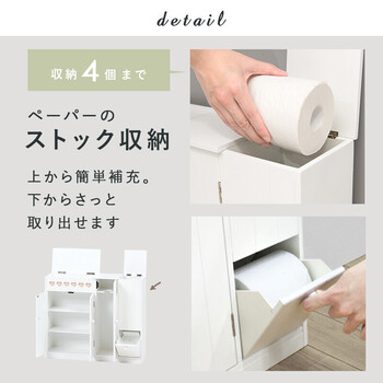 MTR-6118WH トイレラック 送料無料-4