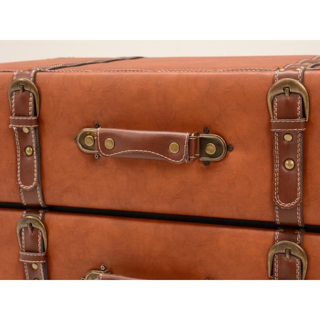 トランク型チェスト CHESTER MCH 6014LBR チェスト 送料無料-1