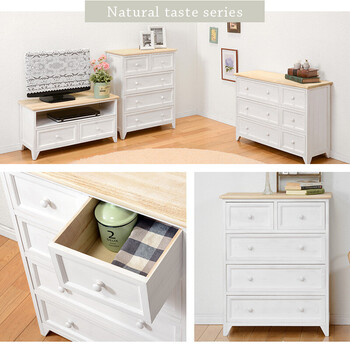 チェスト 幅60　MCH 5276NAW 送料無料-1