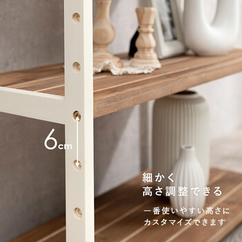 ラック WOOD PRODUCTS MCC 6143WS 送料無料-5