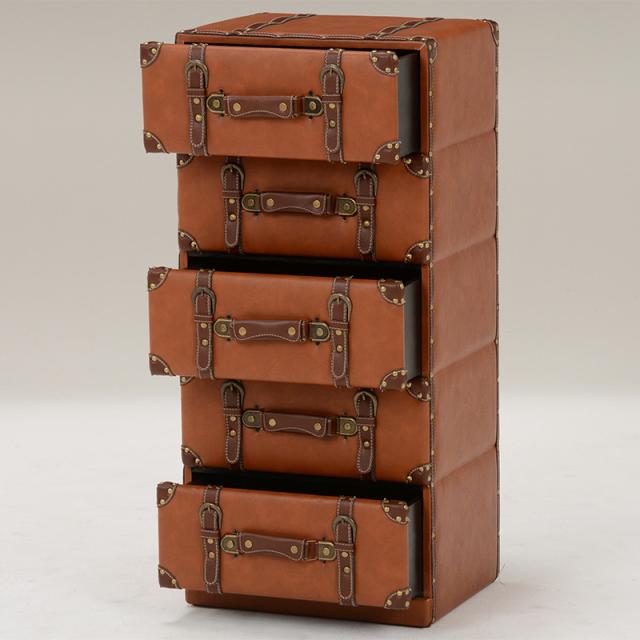 センスと遊び心あるトランク型チェスト CHESTER チェスト MCH 6005 送料無料-8