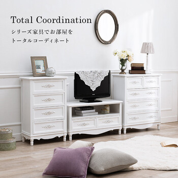 テレビ台 ホワイト MTV-8192WH WOOD PRODUCTS 送料無料-2