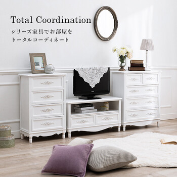 テレビ台 ホワイト MTV 8193WH WOOD PRODUCTS 送料無料-2