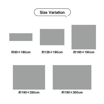 ラグ マット 約190×190cm 小林製薬 持続性抗菌剤 制菌 抗菌防臭 滑り止め 不織布 夏 い草 NCXクリア 送料無料-6