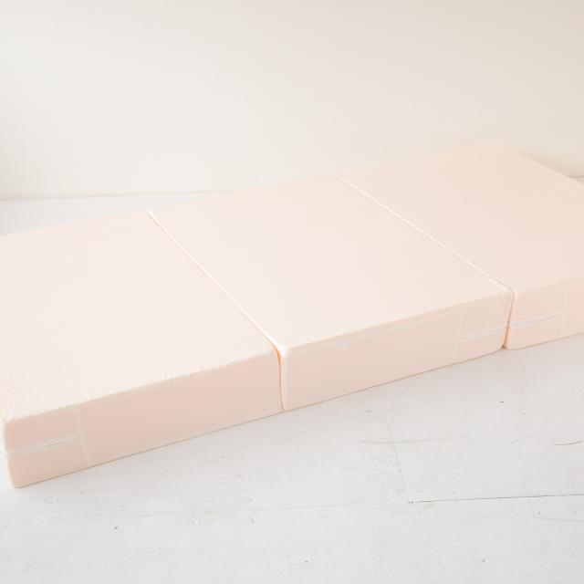 極厚17cm 折り畳み高反発マットレス ダブル 硬め 3つ折り 日本製 約140X195X17cm 送料無料-6