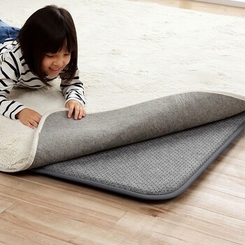 下敷き 約180×235cm ウレタン30mm 滑り止め 滑りにくい ボリューム クッション性 ホットカーペット対応 ナイス 送料無料-0