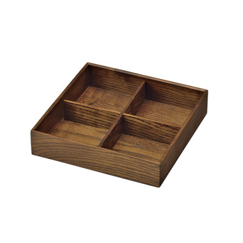 和食器 和美 wabi ミニ松花堂弁当 身 仕切付 送料無料-1