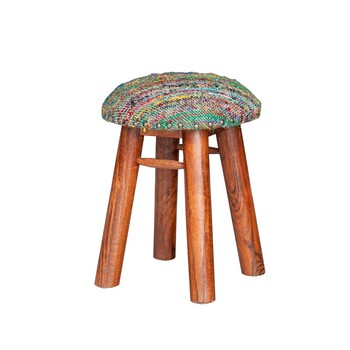 アジアンテイストの可愛らしいファブリックスツール ienowa スツール アルメニア2色 送料無料-14