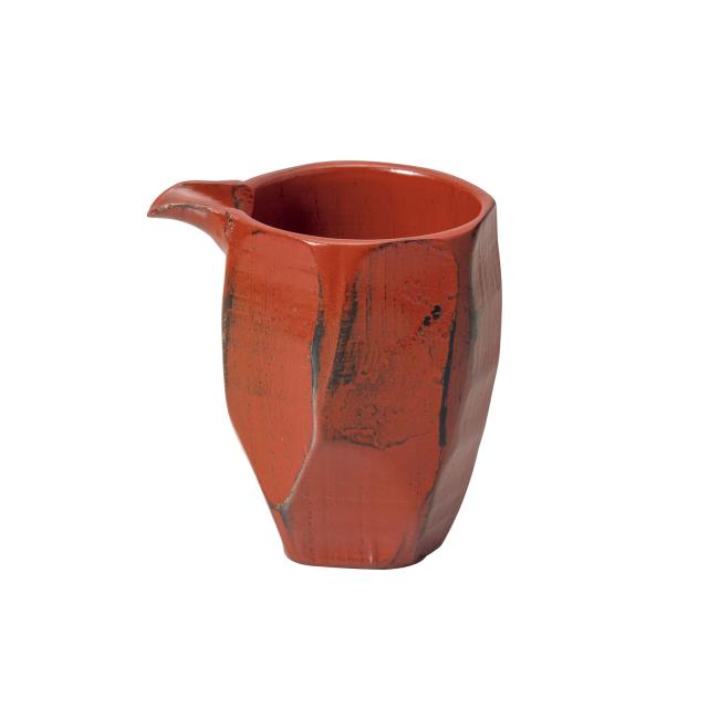 和食器 木製片口注ぎ 根来 根来 曙 酒器 送料無料-1