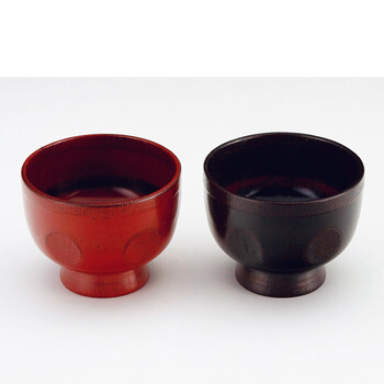 和食器 大汁椀 布張エクボ 根来 曙 同色 2個セット 送料無料-2