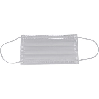 マスク 三層構造 口元空間ドーム型マスク ふつうサイズ 50枚入 8セット 送料無料-3