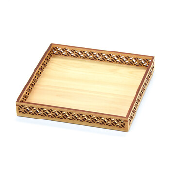 和食器 ひのき細密膳 青海波 麻の葉 七宝 送料無料-2