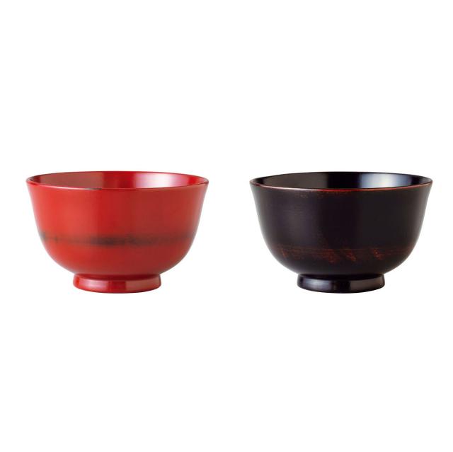 和食器 和みボウル モダン 根来 曙 同色 3セット 送料無料-2