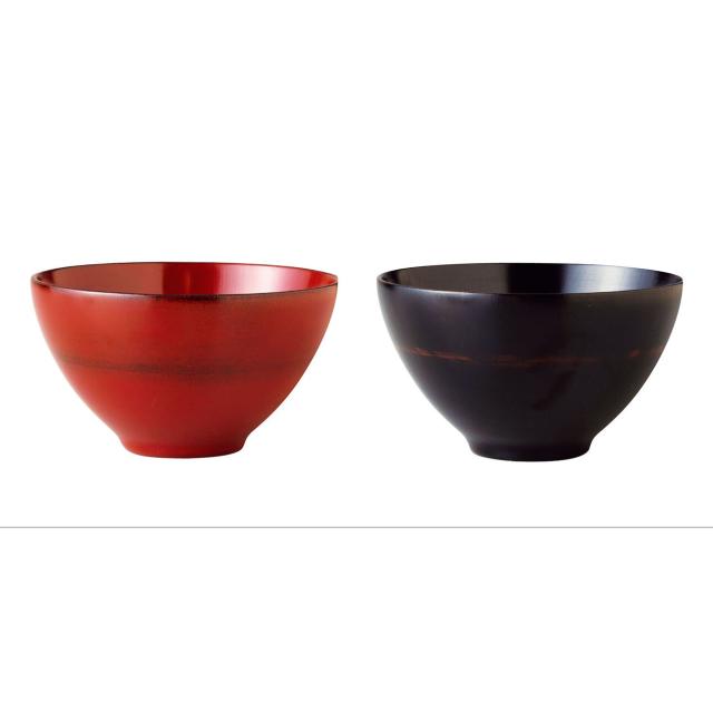 和食器 和みボウル カフェ 根来 曙 同色 3セット 送料無料-2