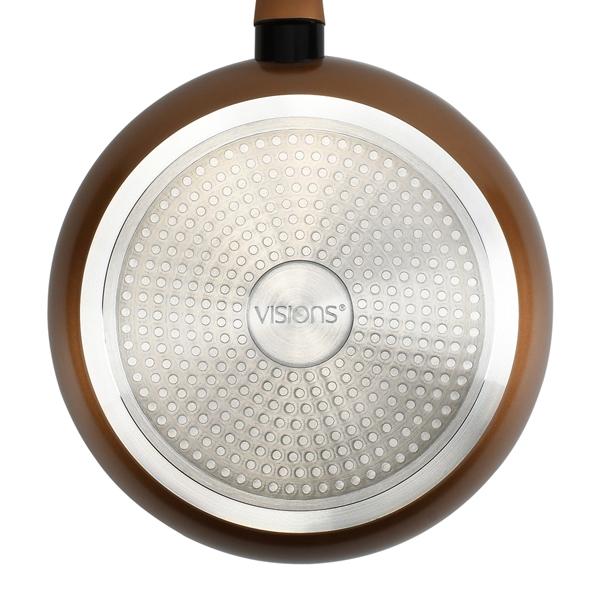 IH対応フライパン２６cmVISIONSGOLDCoating 送料無料 即日発送-2