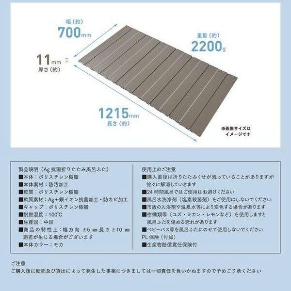 ＡＧスリム収納フロフタＭ−１２７０ｘ１2０ｃｍ用モカ 送料無料 即日発送-1