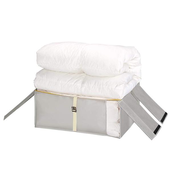 コンパクト優収納アルファMグレー 2個セット 送料無料 即日発送-1