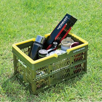 取ッ手付FDコンテナLグリーン 送料無料 即日発送-3