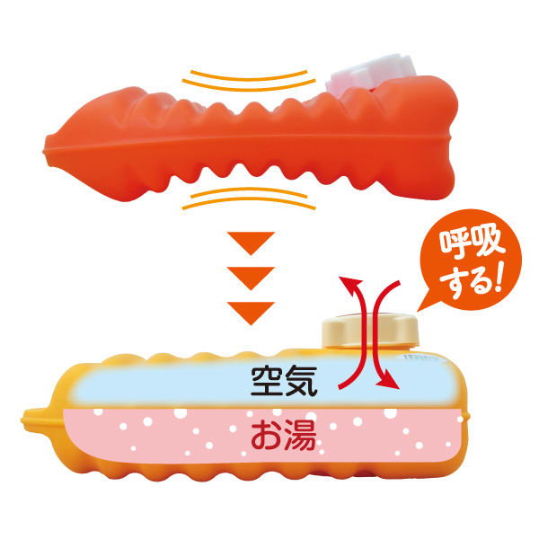 呼吸するゆたんぽ１．８Ｌ袋付 送料無料 即日発送-2